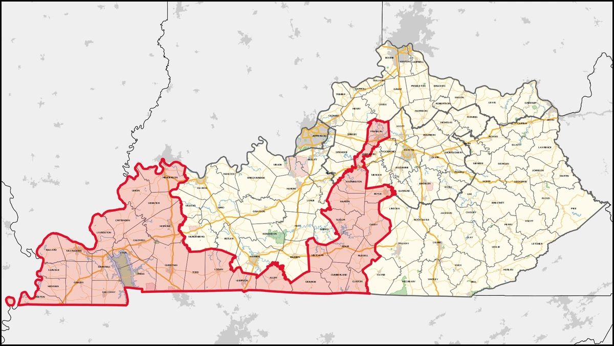 Kentucky's 1st congressional district American Politics Wiki Fandom
