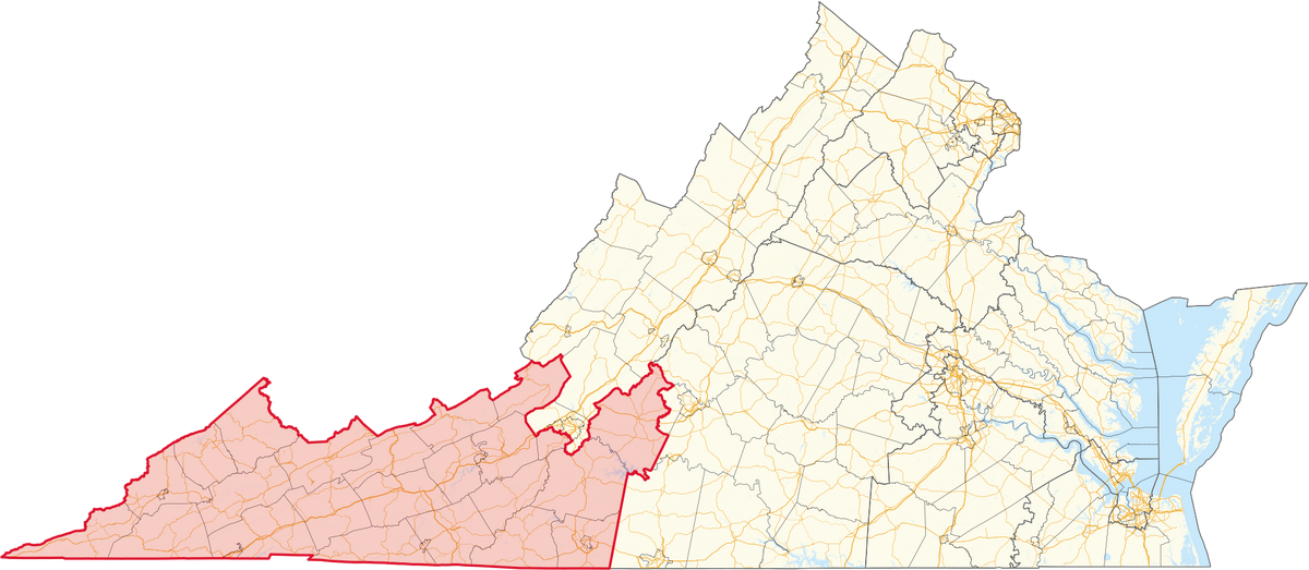 Virginias 9th Congressional District American Politics Wiki Fandom 6751