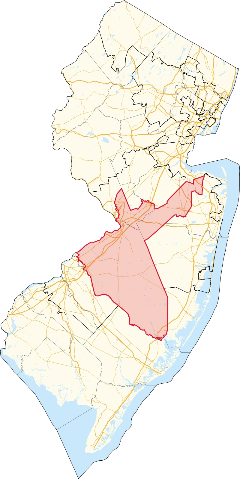 New Jersey's 3rd congressional district American Politics Wiki Fandom