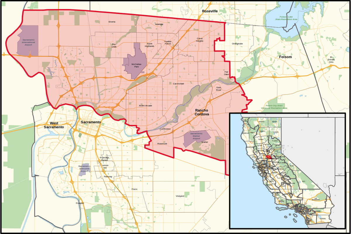 Californias 6th Congressional District American Politics Wiki Fandom 3905