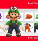 Mario amiibocostume luigi