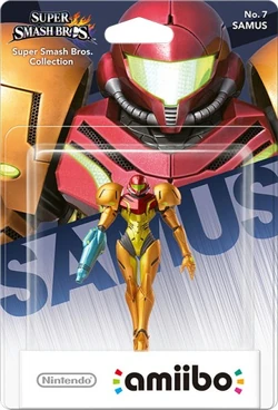 Amiibo Samus sans armure No.40 - Super Smash Bros. Collection