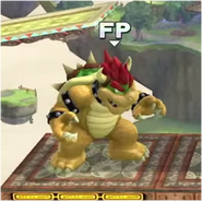 Close-up of Bowser in the trailer