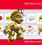 Mario amiibocostume gold