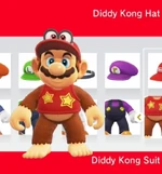 Mario amiibocostume diddy
