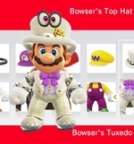 Mario amiibocostume weddingbowser