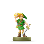 amiibo de Link (Majora's Mask).