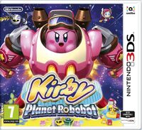 Caja de Kirby Planet Robobot (Europa)