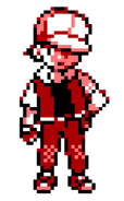 Sprite del Entrenador Pokémon (Rojo).
