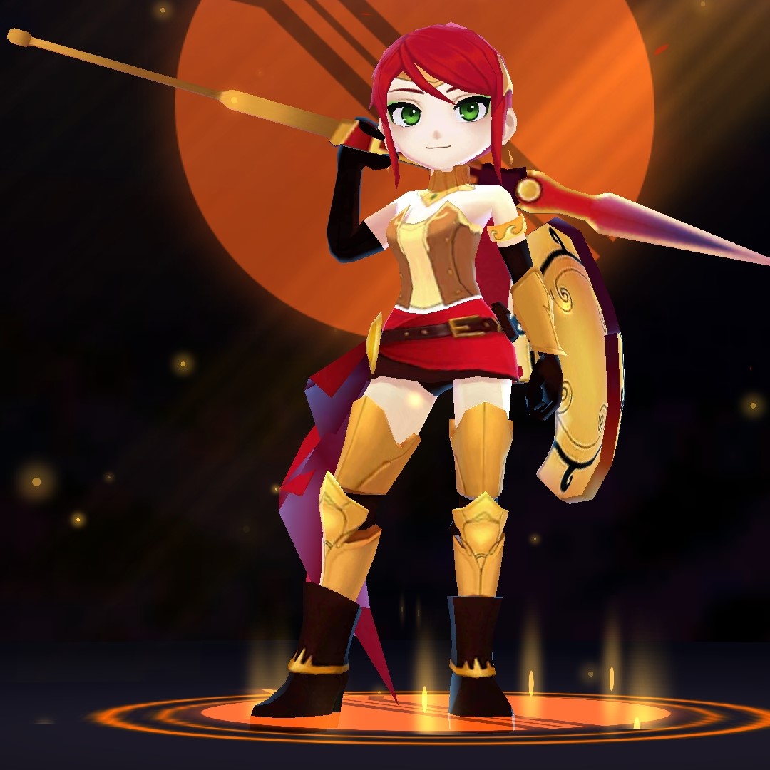 Shield Pyrrha Rwby Amity Arena Wiki Fandom