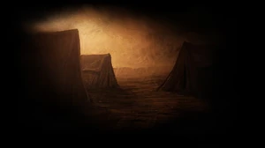 Tents in the Desert