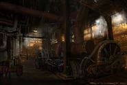 Concept art of the cellar engine.