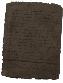 Old note large