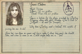 Hanks dossier yasmin