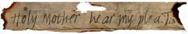 Note cave pilgrim