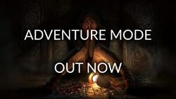 Adventure mode announcement