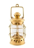Brass Admiral Nelson Oil Lamp.