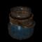Liquid jar blue