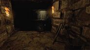 A burial chamber in the complex