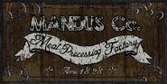 Mandus CO. Meat Processing Facility logo.