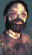 Close-up of Beaufoy's face.