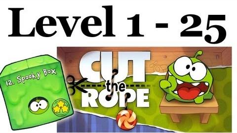 Cut The Rope Spooky Box All Levels