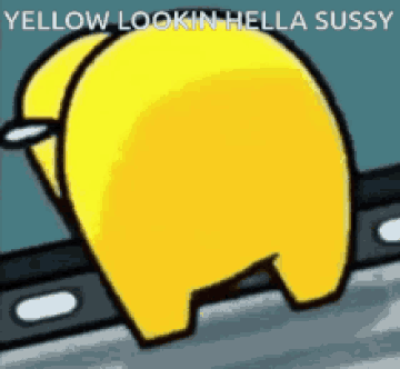 among us yellow twerk but animated by Watermelonthecat on DeviantArt