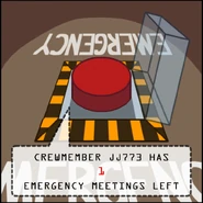 The emergency button on Polus.