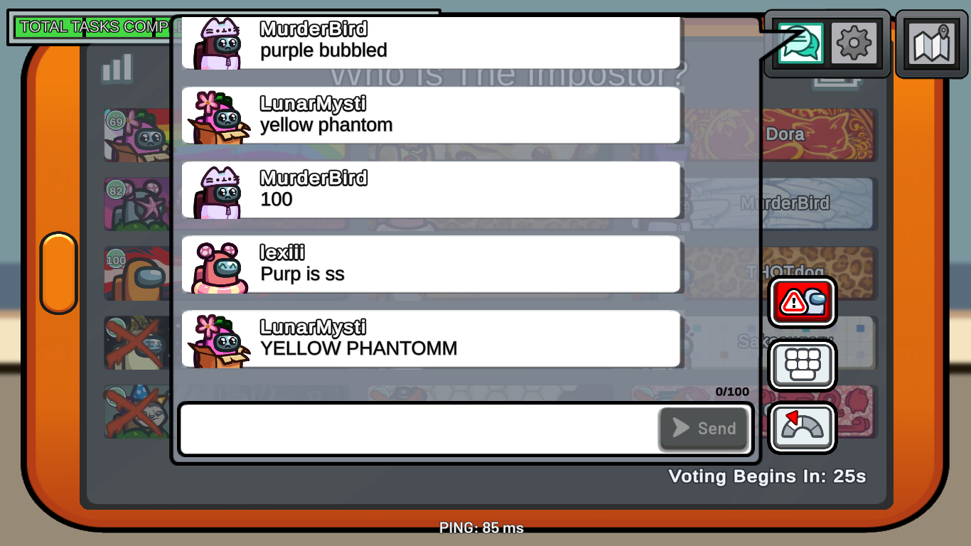 Chat Among Us Wiki Fandom