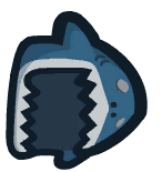 The Gawr Gura Hat when the Crewmate wearing it is killed.
