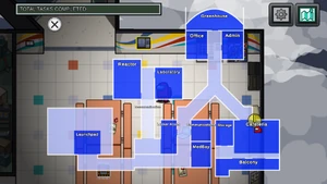 The personal map of MIRA HQ.