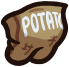 The Sack o' Potatoes when the player wearing it is ejected.