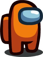 Orange Among Us Wiki Fandom - roblox icon aesthetic pastel orange
