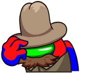 The Rancher during the wrangled kill animation.