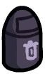 The bin for the first stage of Empty Garbage in Medical, Showers, and Lounge on The Airship.