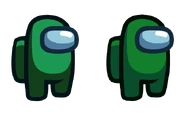 The difference between Fortegreen (left) and Green (right).