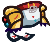 The Inugami Korone Outfit when the player wearing it is ejected.