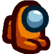 Orange's Crewmate hat.