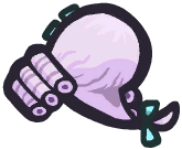 The Powdered Person while using a ladder.