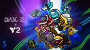 Caiatl's Helm being worn by Blue in the promotional art of the Guardian Cosmicube.