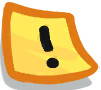 The sticky note when a user hadn't read an announcement yet.