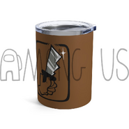 Brown 10oz Tumbler Variant Back