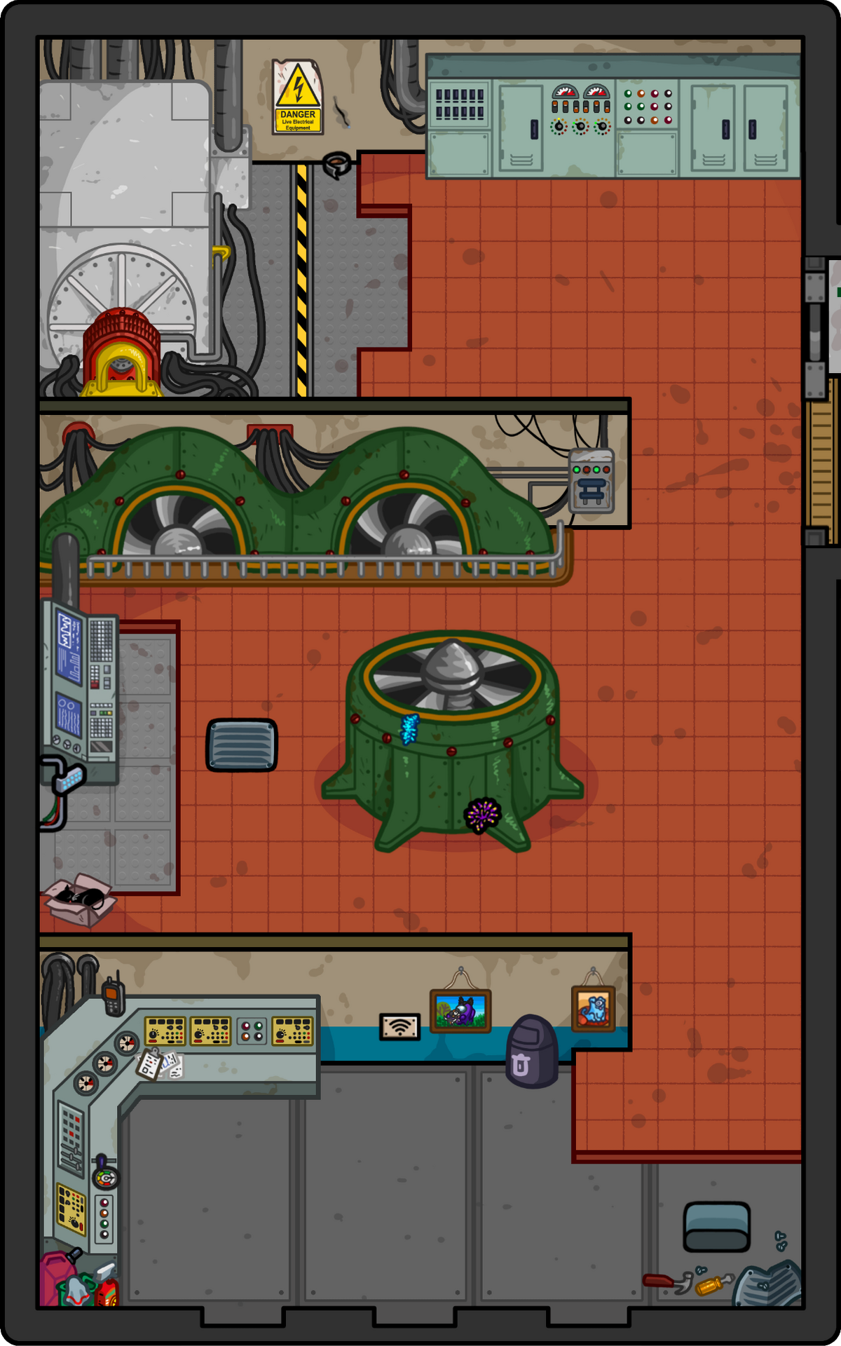 ModSubmerged/Engine Room Among Us Wiki Fandom