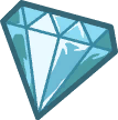 The diamond stored in the task.