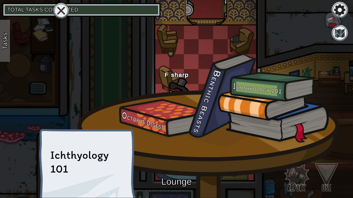 ModSubmerged/Reshelve Books Among Us Wiki Fandom