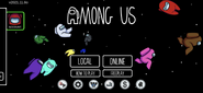 The main menu in version 2021.11.9.