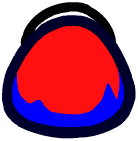 The Scream Mask while using a ladder.