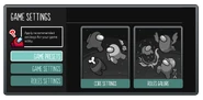 New Options interface