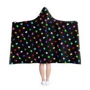 Space Party Hooded Blanket