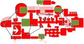 Схема вентиляции и камер (The Airship)